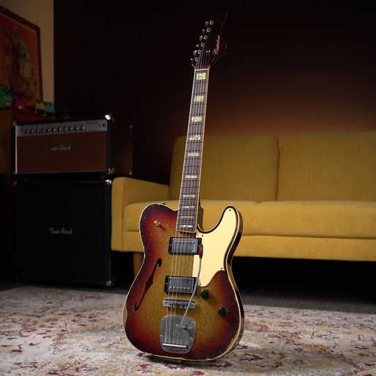 Castedosa Marianna Semi-Hollow - 3-Tone Sunburst Sparkle