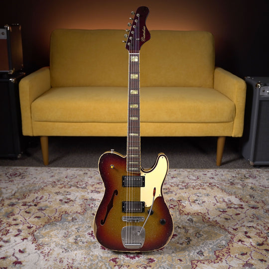 Castedosa Marianna Semi-Hollow - 3-Tone Sunburst Sparkle