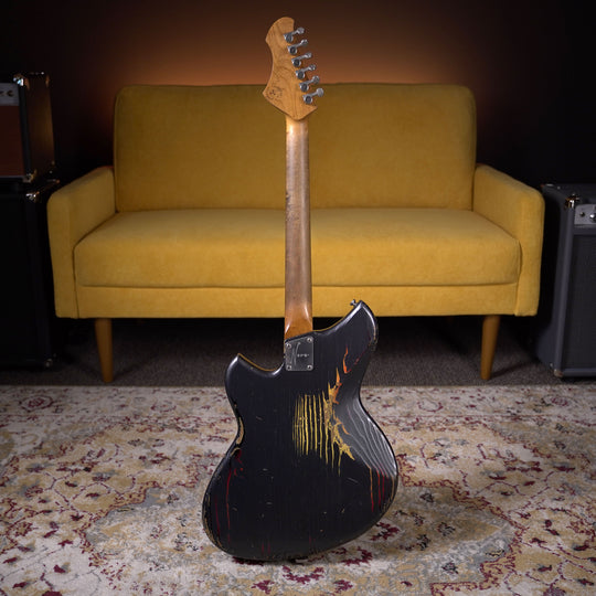 Novo Serus J - Charcoal Frost over '64 3-Tone Burst