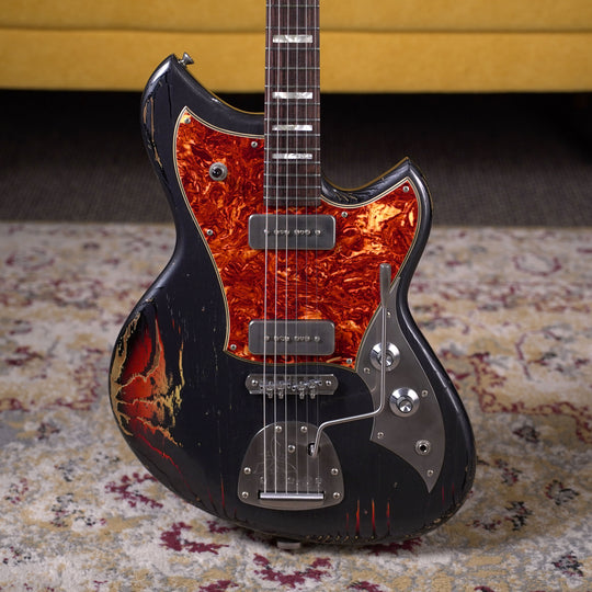 Novo Serus J - Charcoal Frost over '64 3-Tone Burst