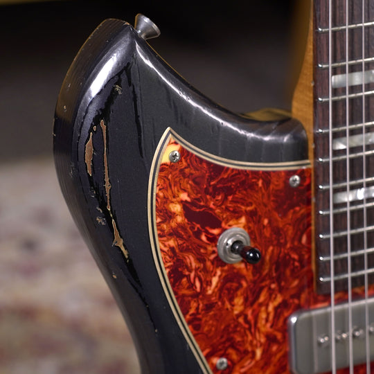 Novo Serus J - Charcoal Frost over '64 3-Tone Burst