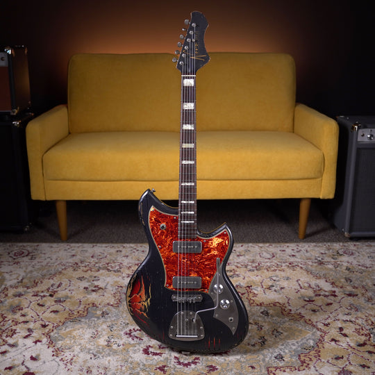 Novo Serus J - Charcoal Frost over '64 3-Tone Burst