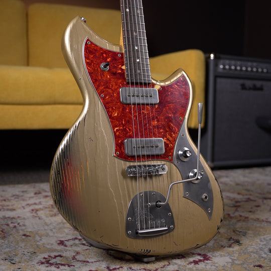 Novo Serus J - Shoreline Gold over '64 3-Tone Burst