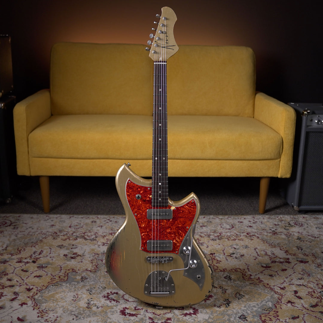 Novo Serus J - Shoreline Gold over '64 3-Tone Burst