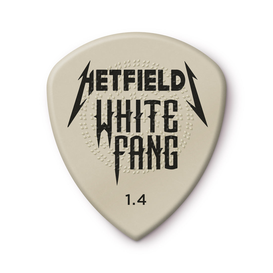 HETFIELD'S WHITE FANG™ CUSTOM FLOW® PICK 1.4MM 6pk
