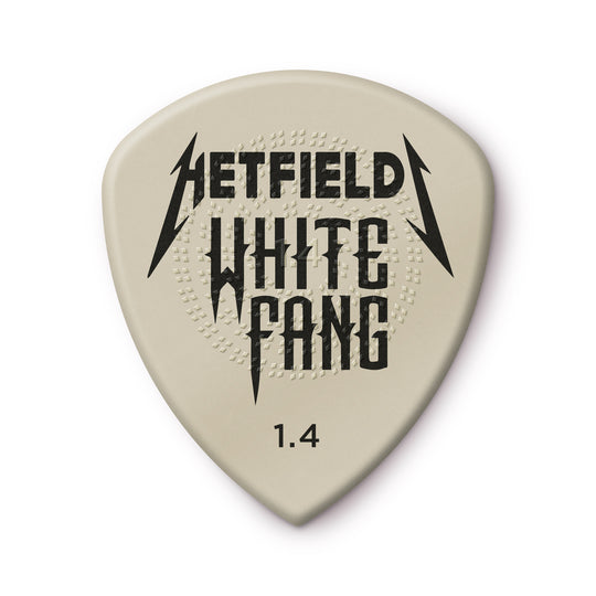 HETFIELD'S WHITE FANG™ CUSTOM FLOW® PICK 1.4MM 6pk