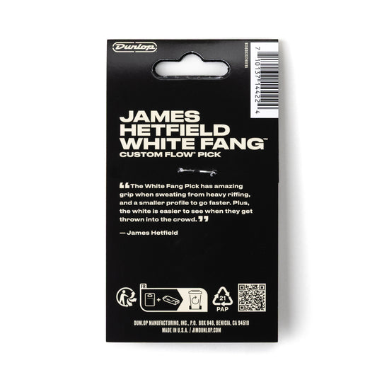 HETFIELD'S WHITE FANG™ CUSTOM FLOW® PICK 1.4MM 6pk
