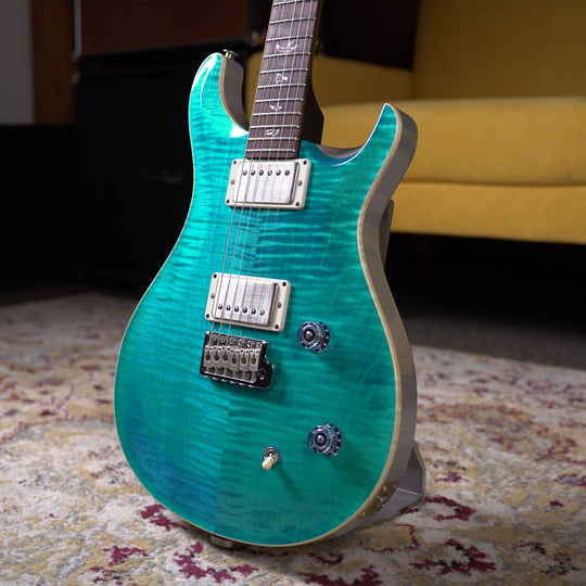 PRS CE 22 - Sprayer's Choice (Carroll Blue w/ Silver back and Black Satin Neck)