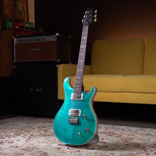 PRS CE 22 - Sprayer's Choice (Carroll Blue w/ Silver back and Black Satin Neck)