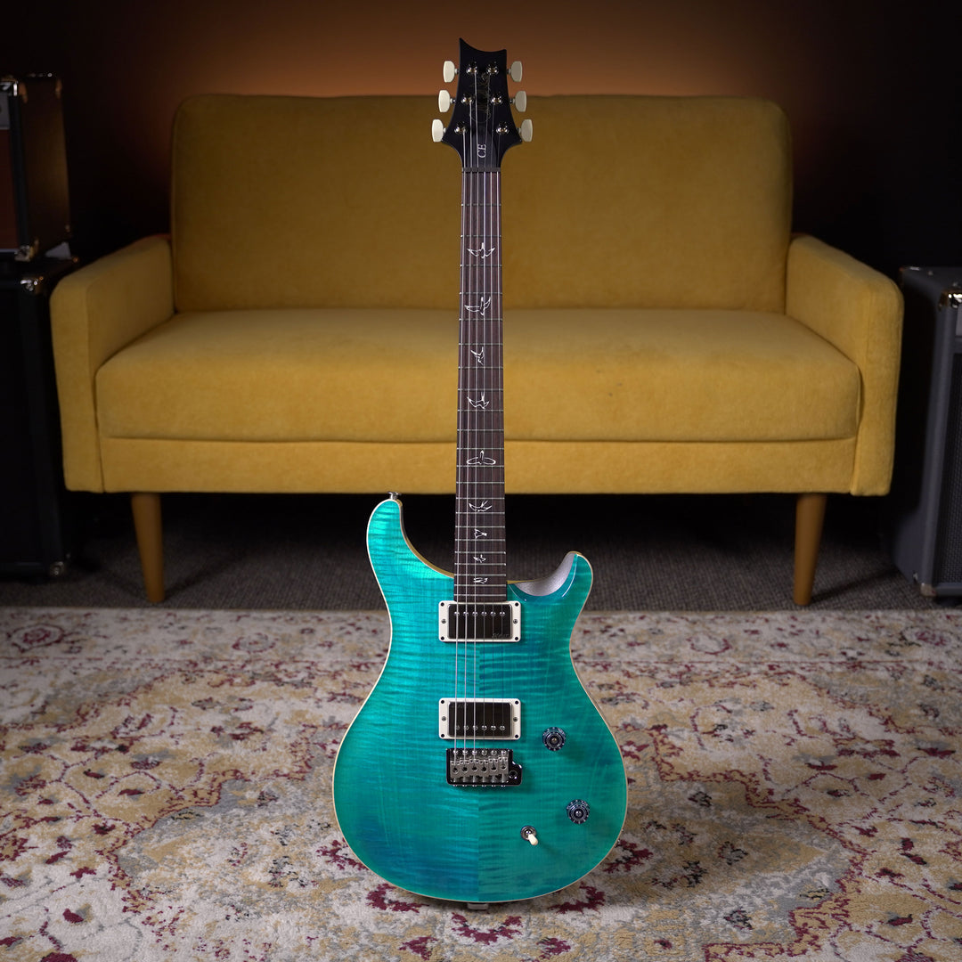 PRS CE 22 - Sprayer's Choice (Carroll Blue w/ Silver back and Black Satin Neck)