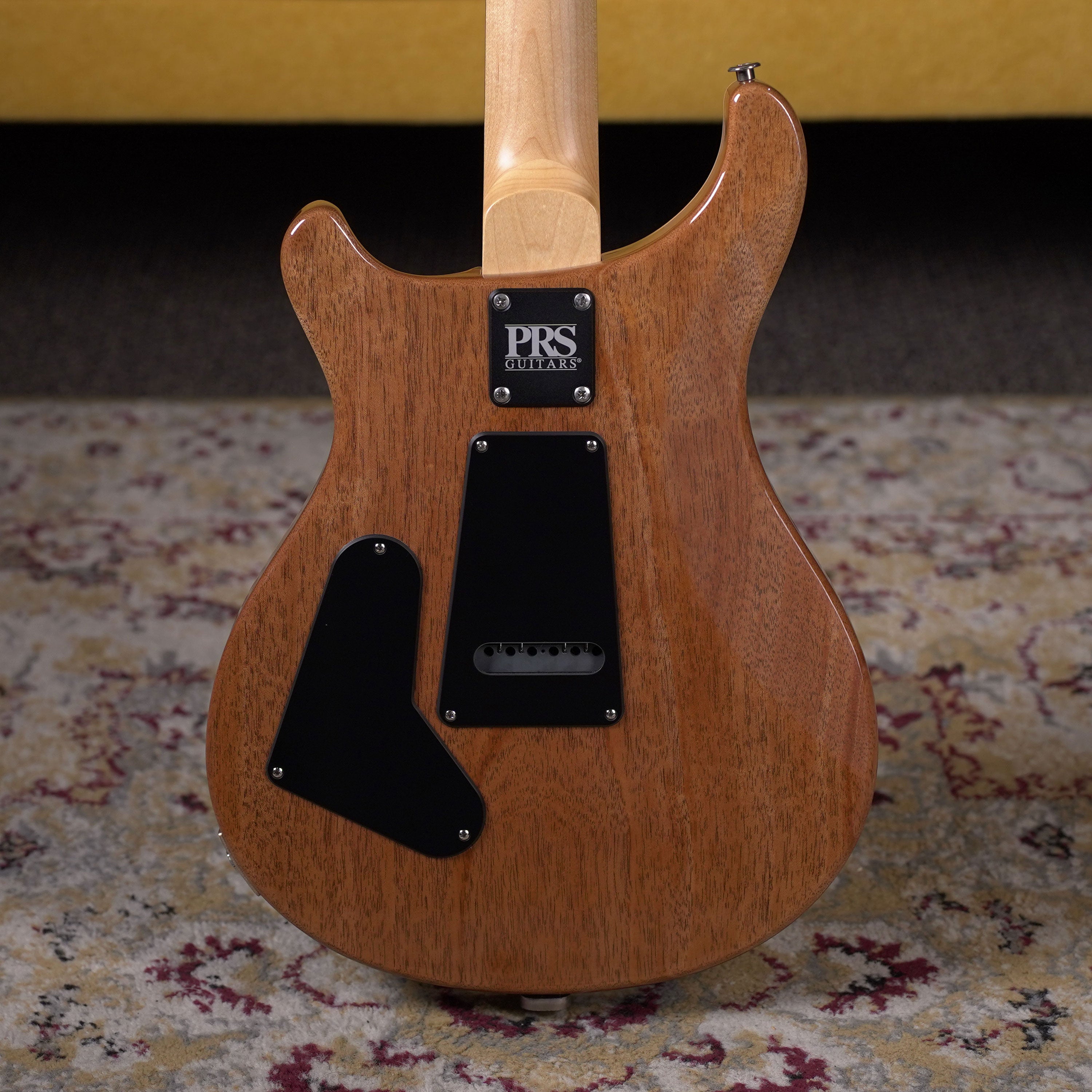 PRS CE 24 - Black Top w/ Natural Back – High Voltage Guitars