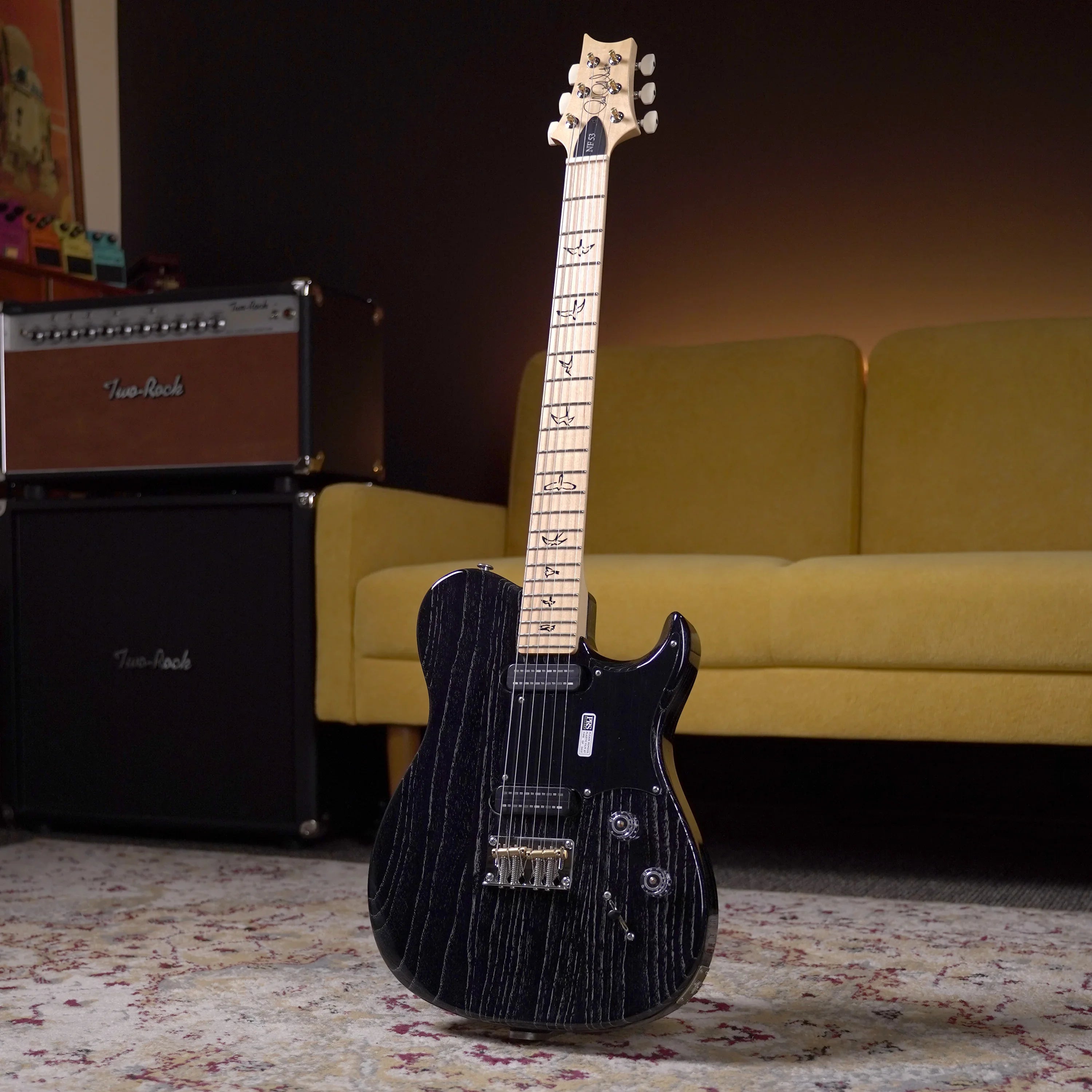 PRS NF 53 - Black Doghair – High Voltage Guitars