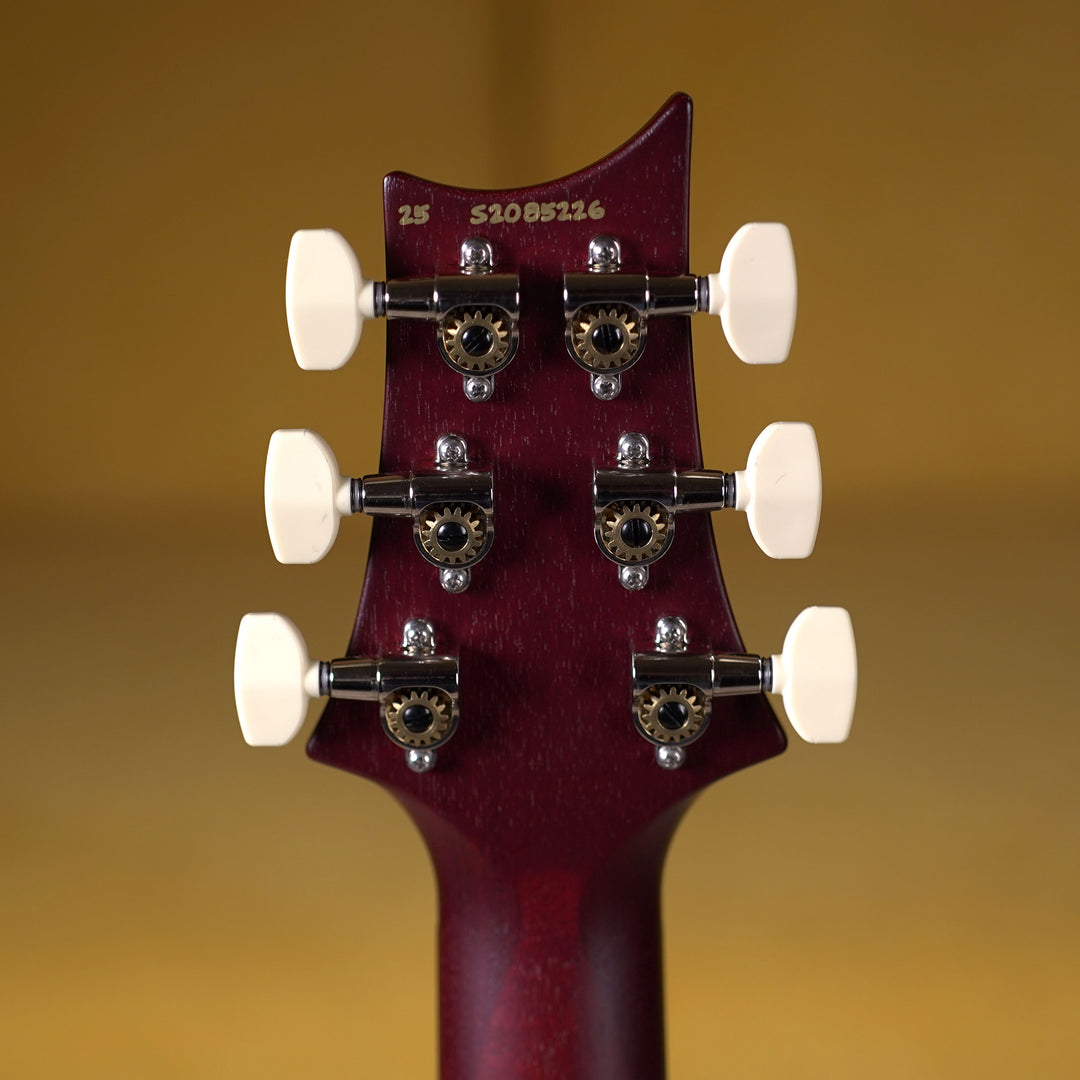 PRS S2 Custom 24-08 Satin - Fire Red Burst