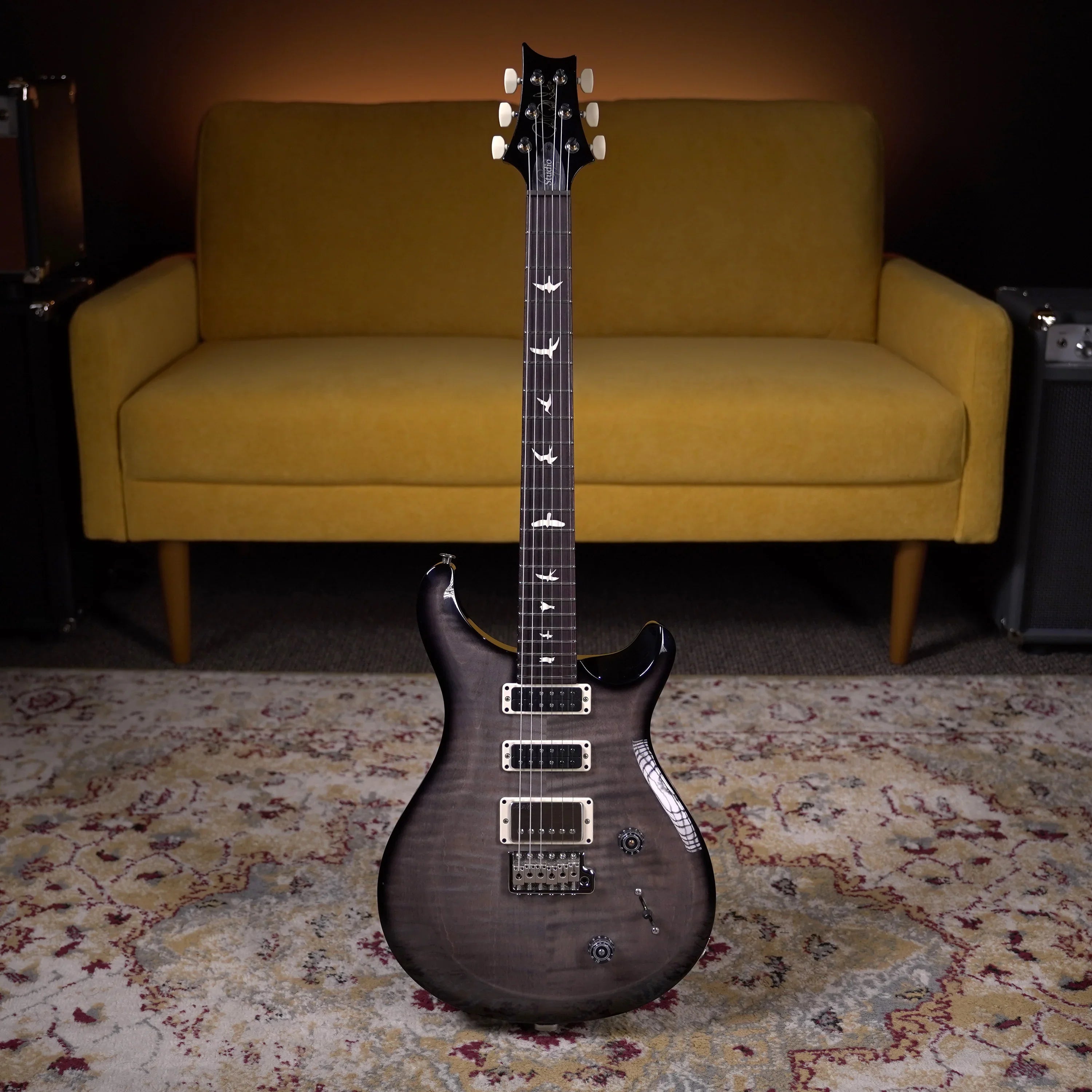 PRS S2 Studio - Faded Gray Black Burst – High Voltage Guitars