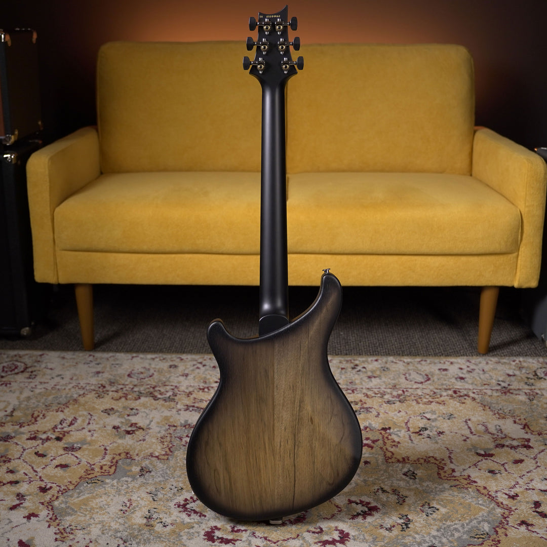 PRS S2 Vela Black Limba Satin - Natural Smokeburst
