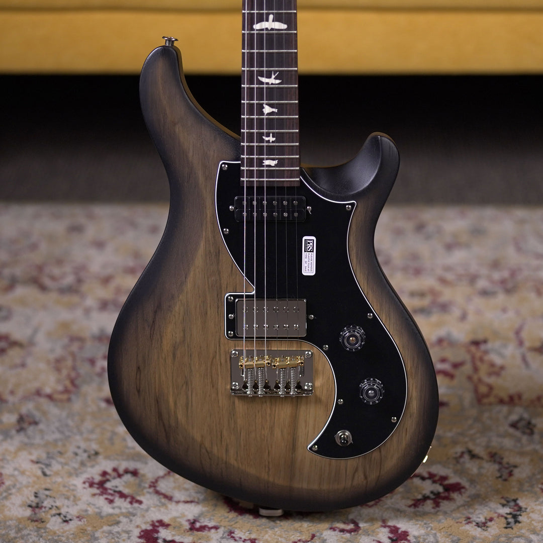 PRS S2 Vela Black Limba Satin - Natural Smokeburst