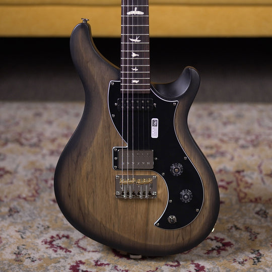 PRS S2 Vela Black Limba Satin - Natural Smokeburst