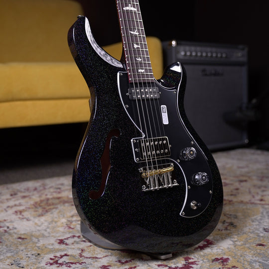 PRS S2 Vela Semi-Hollow - Black Rainbow Hollowflake
