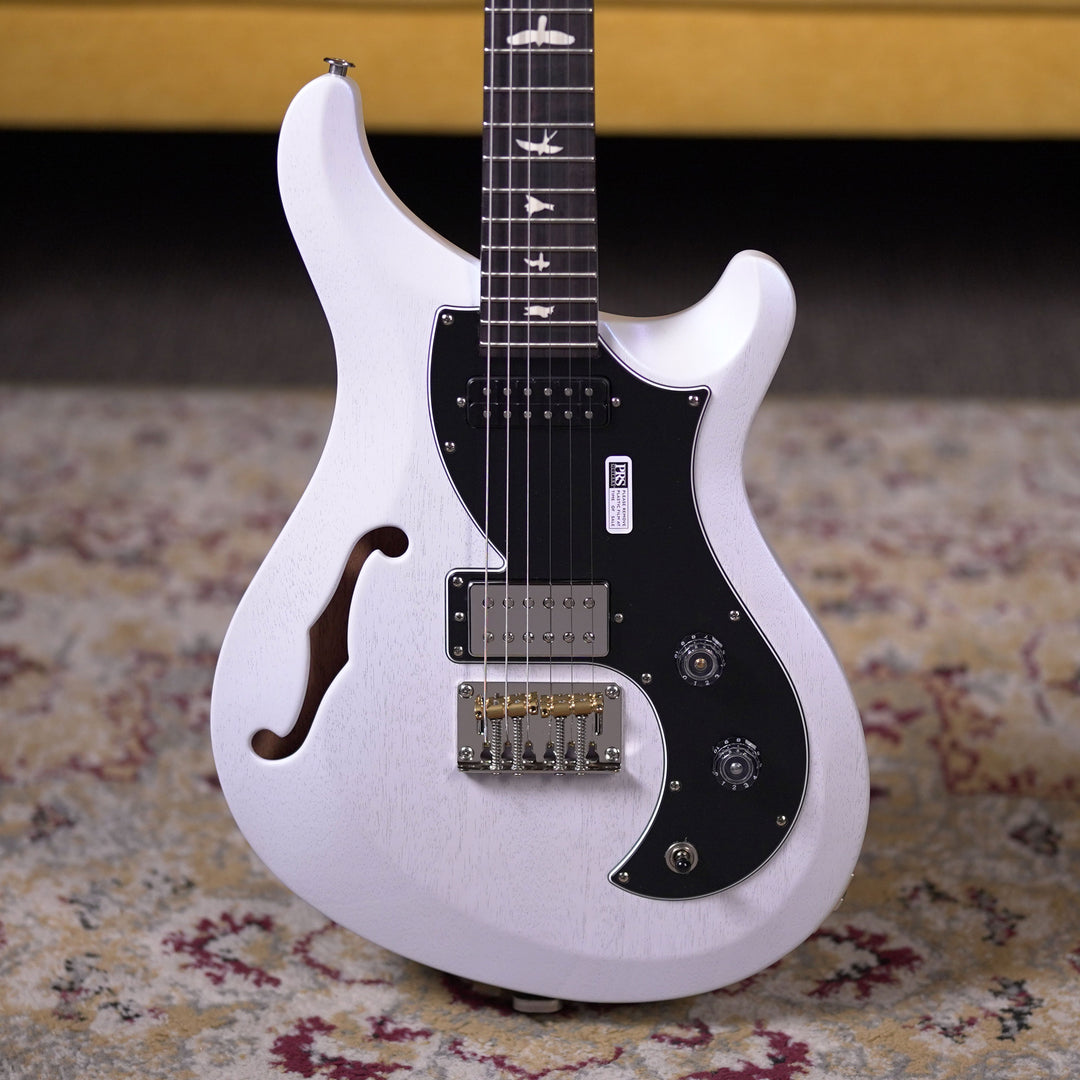 PRS S2 Vela Semi-Hollow Satin - Pearl White