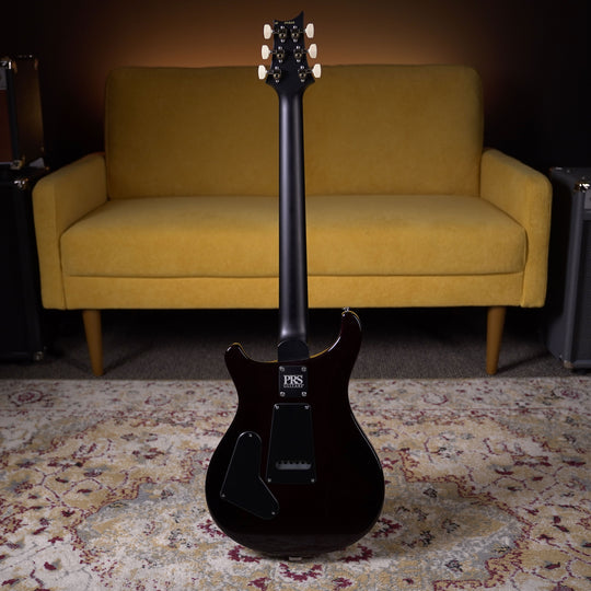 PRS CE 24 Semi-Hollow - Fire Red Burst w/Black Satin Neck