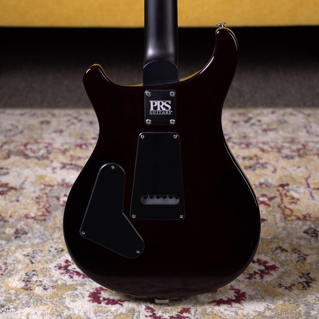 PRS CE 24 Semi-Hollow - Fire Red Burst w/Black Satin Neck