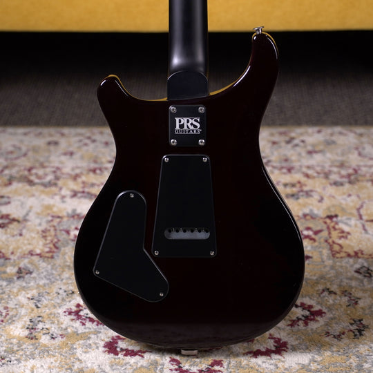 PRS CE 24 Semi-Hollow - Fire Red Burst w/Black Satin Neck