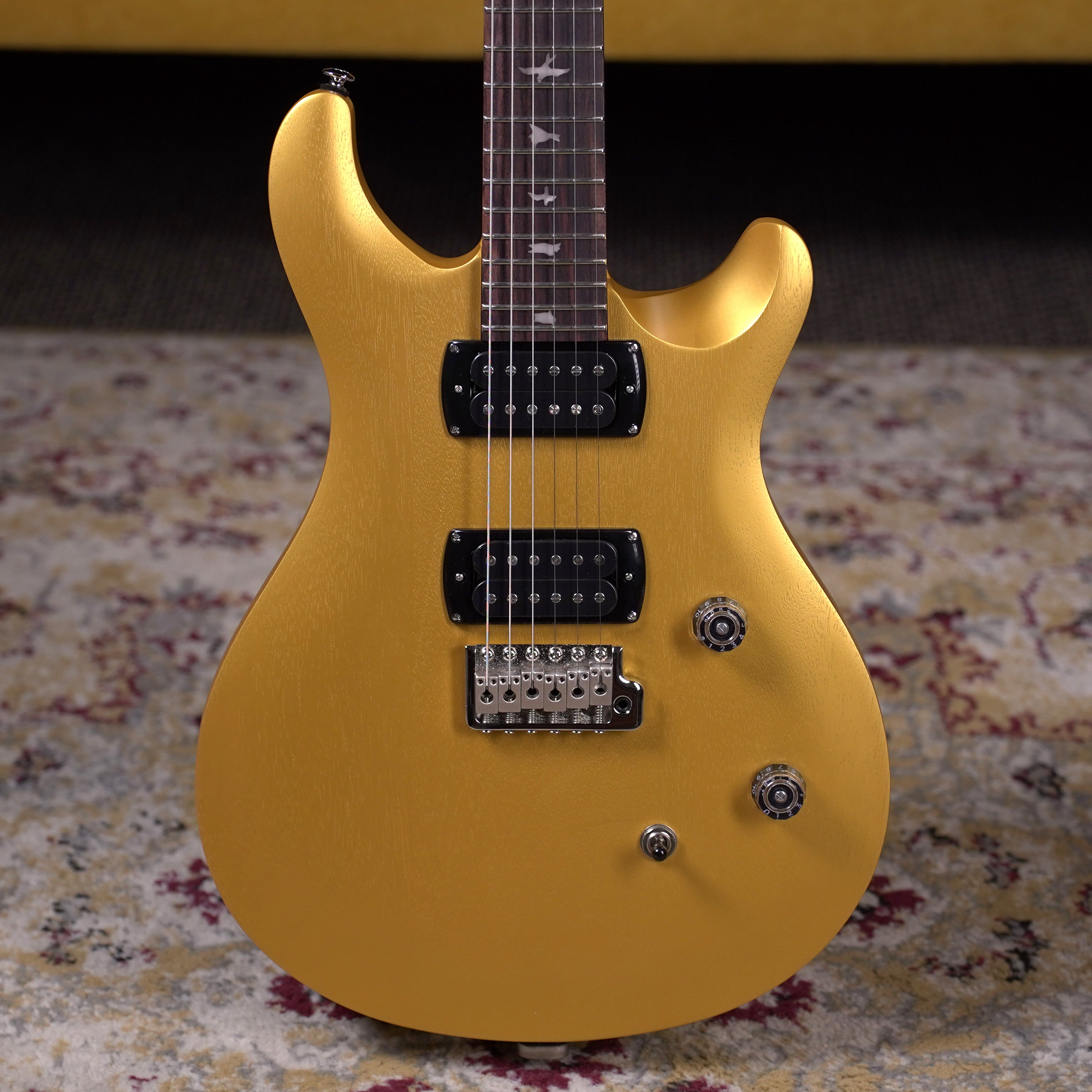 PRS SE CE 24 Standard Satin - Metallic Gold Satin – High Voltage