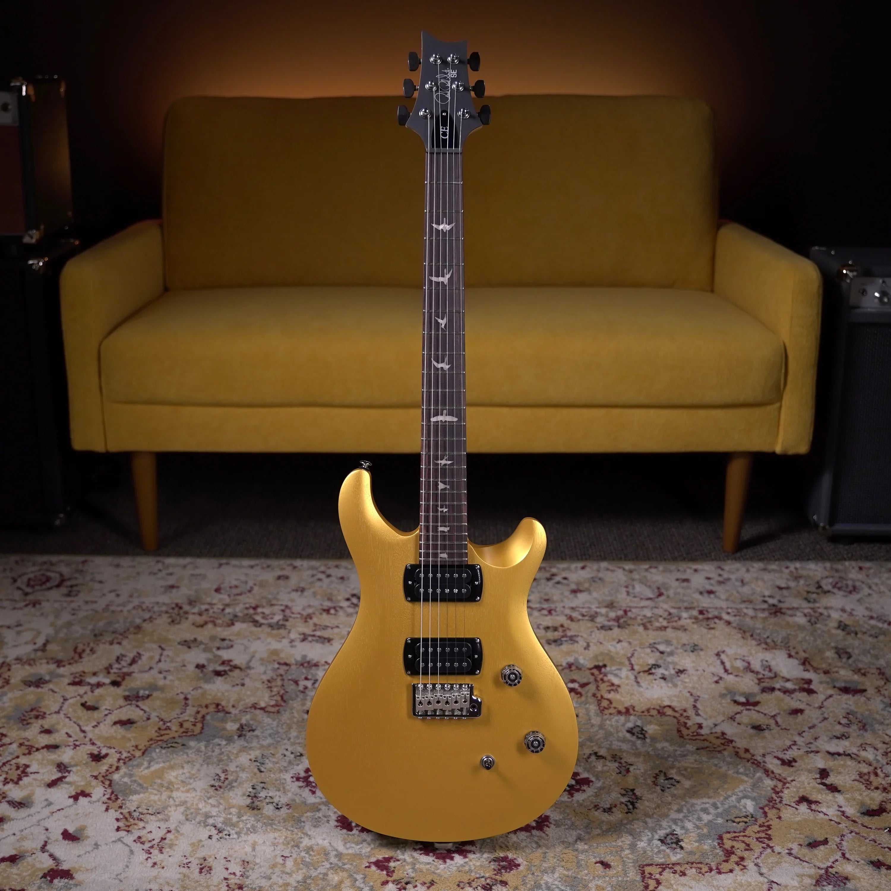 PRS SE CE 24 Standard Satin - Metallic Gold Satin – High Voltage