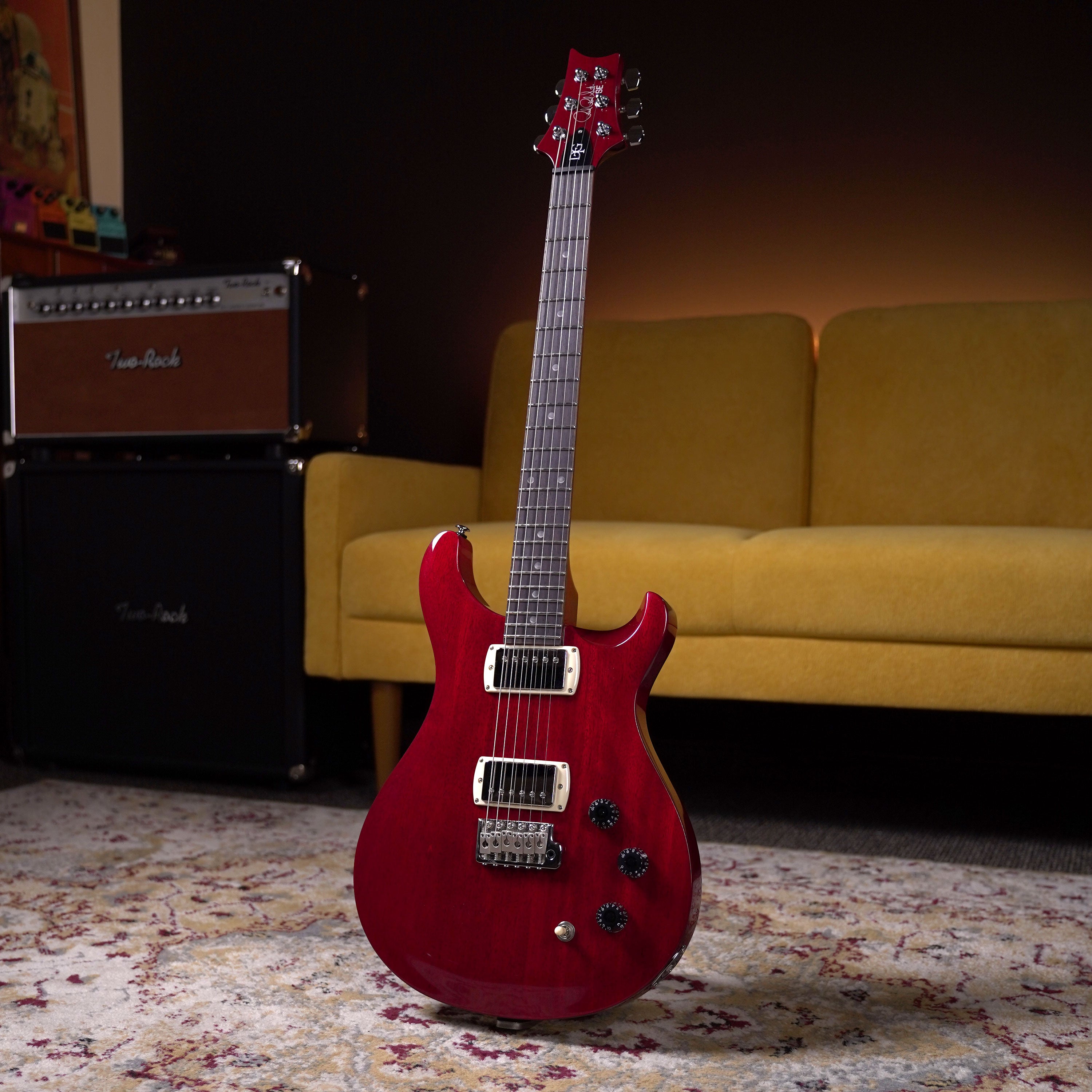 PRS SE DGT Standard - Vintage Cherry – High Voltage Guitars