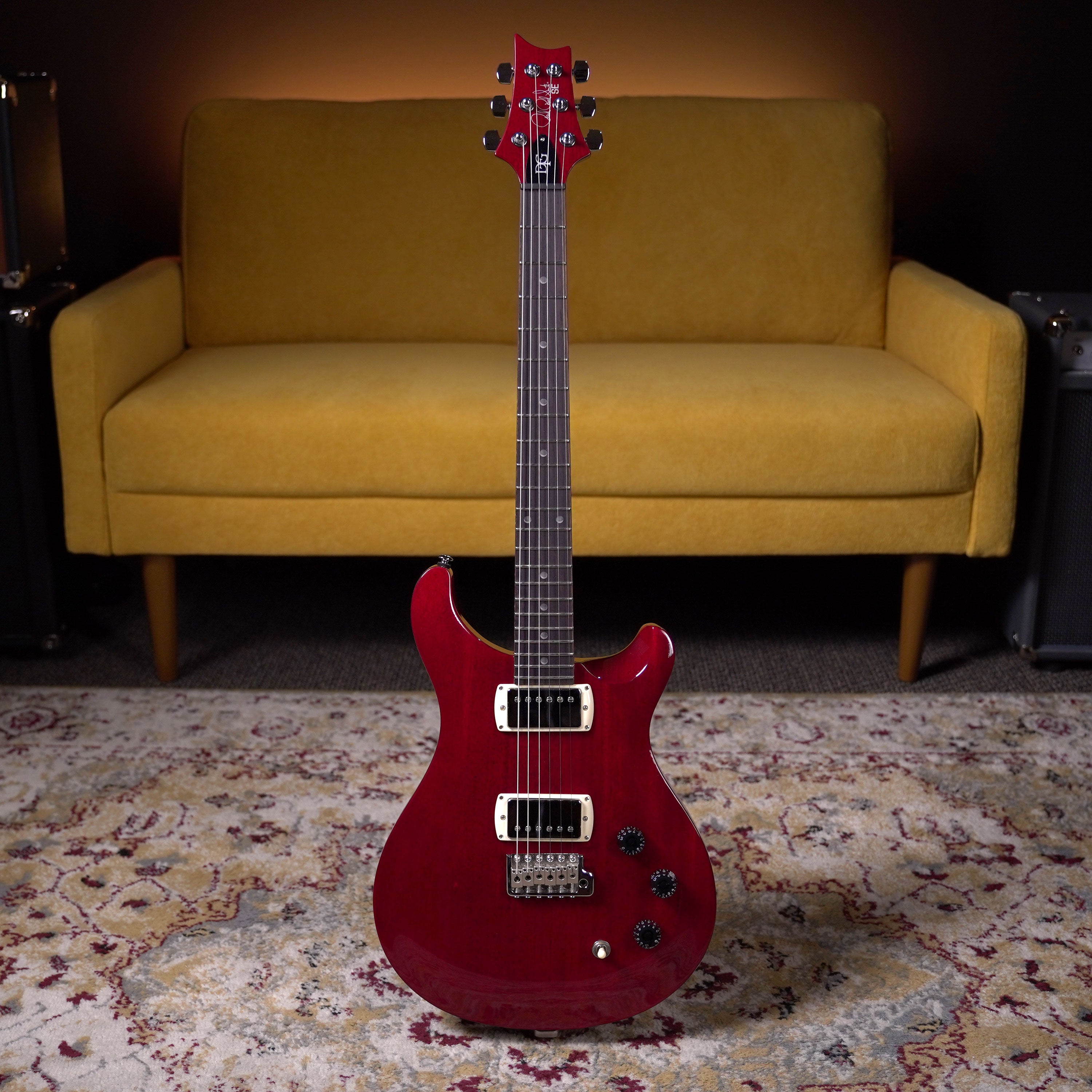 PRS SE DGT Standard - Vintage Cherry – High Voltage Guitars