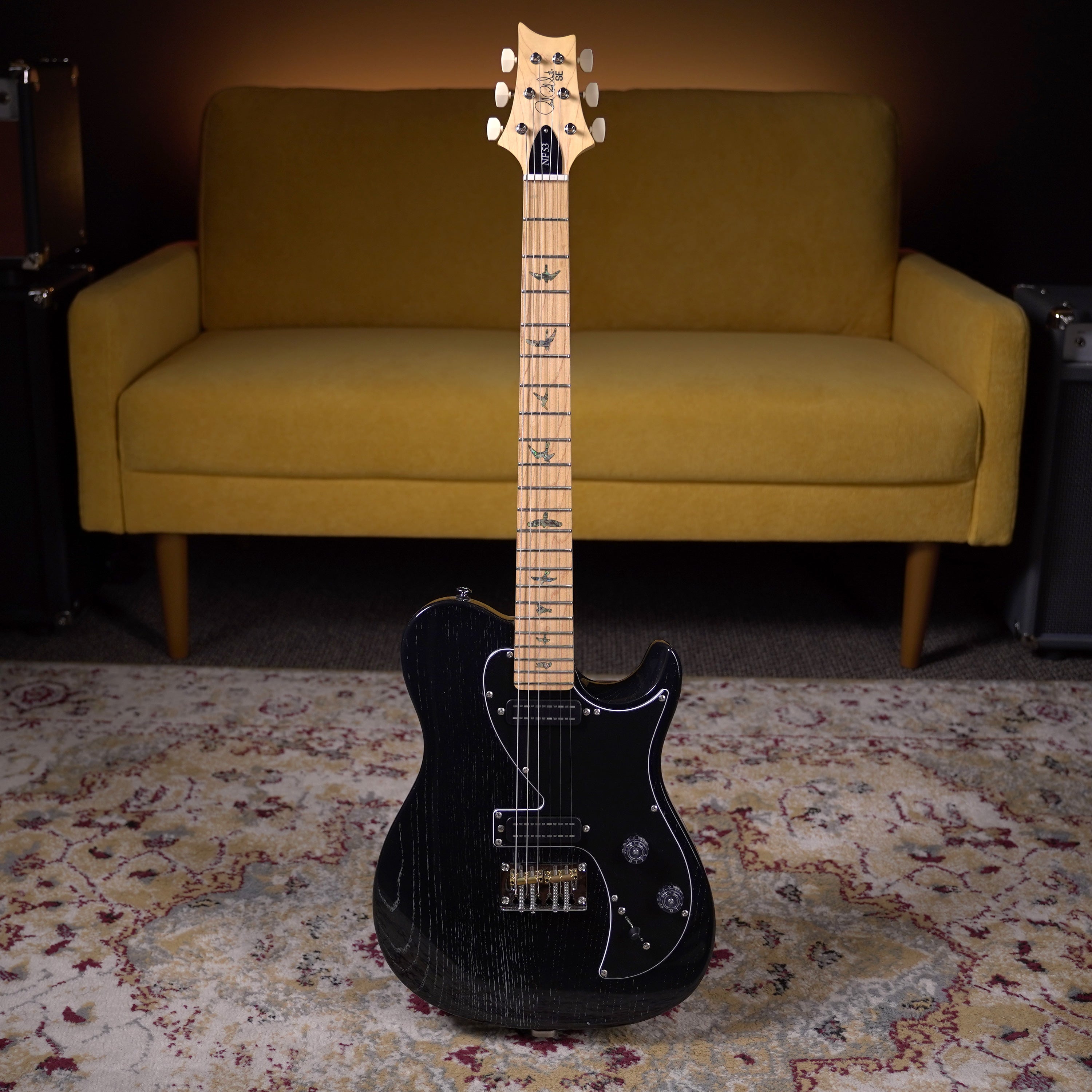 PRS SE NF 53 - Black Doghair – High Voltage Guitars
