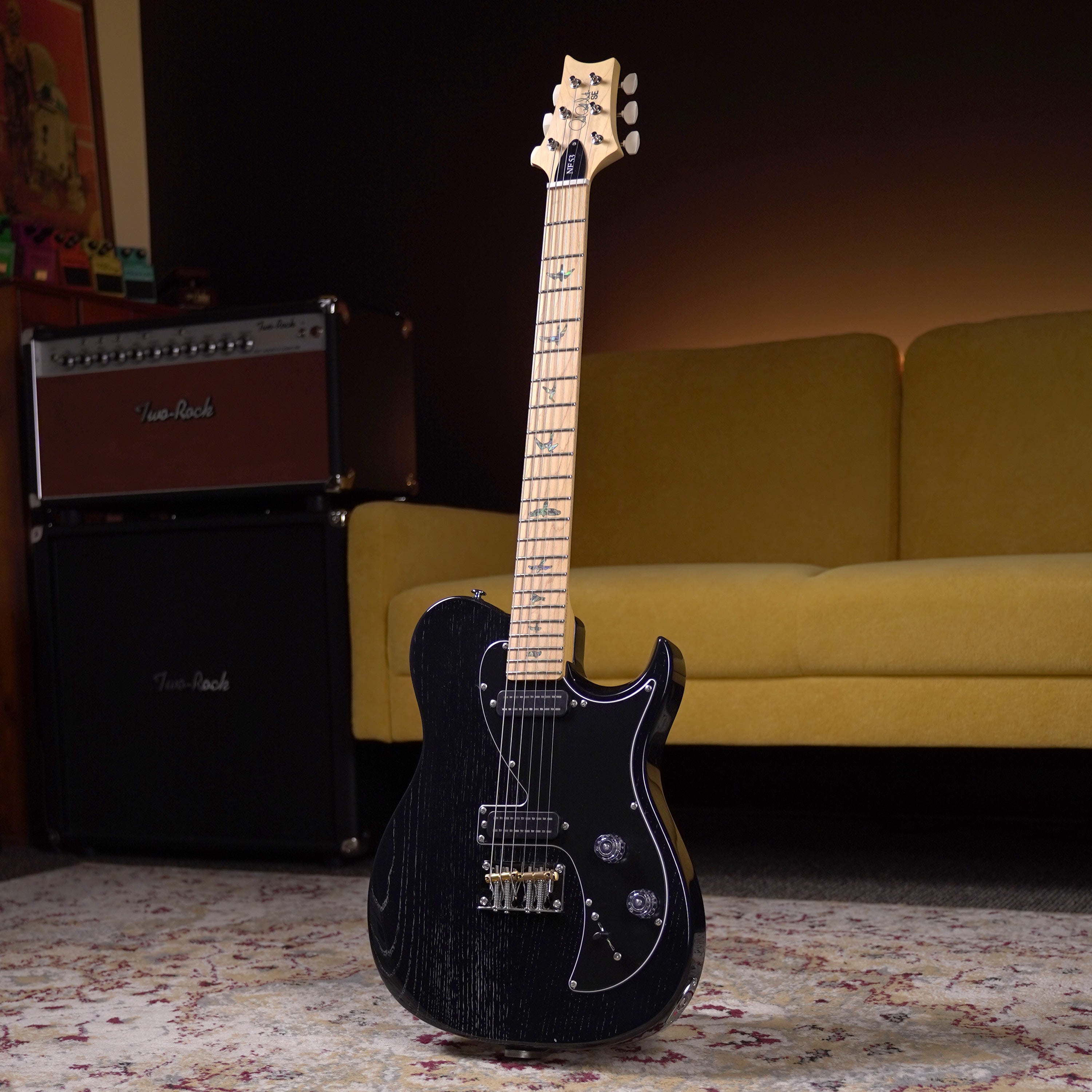 PRS SE NF 53 - Black Doghair – High Voltage Guitars