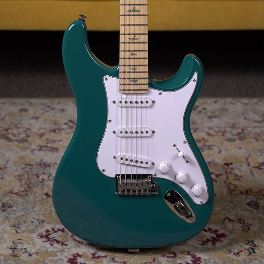 PRS SE Silver Sky Maple - Nylon Blue