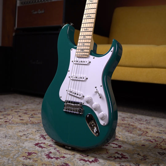 PRS SE Silver Sky Maple - Nylon Blue