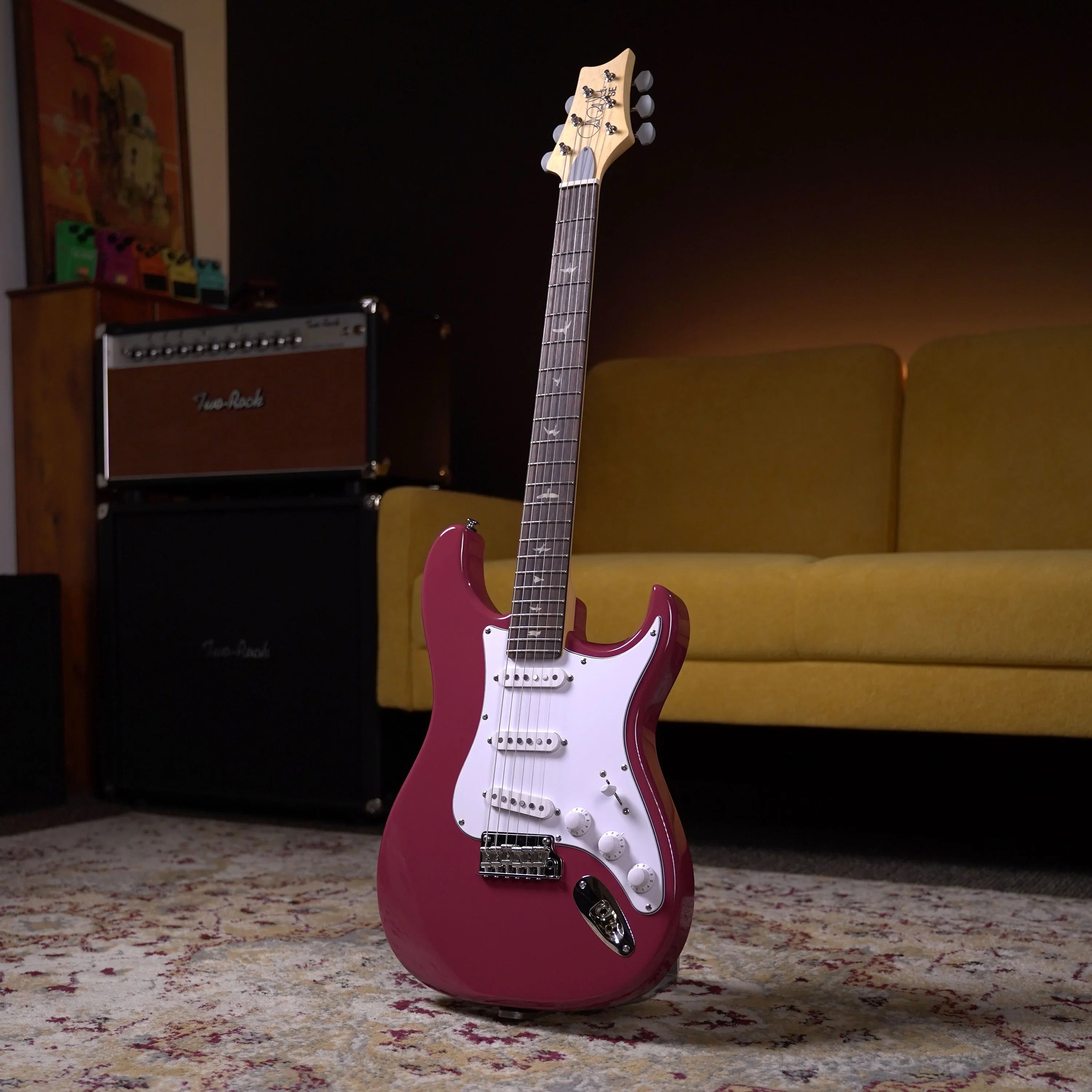 PRS SE Silver Sky Rosewood - Derby Red – High Voltage Guitars