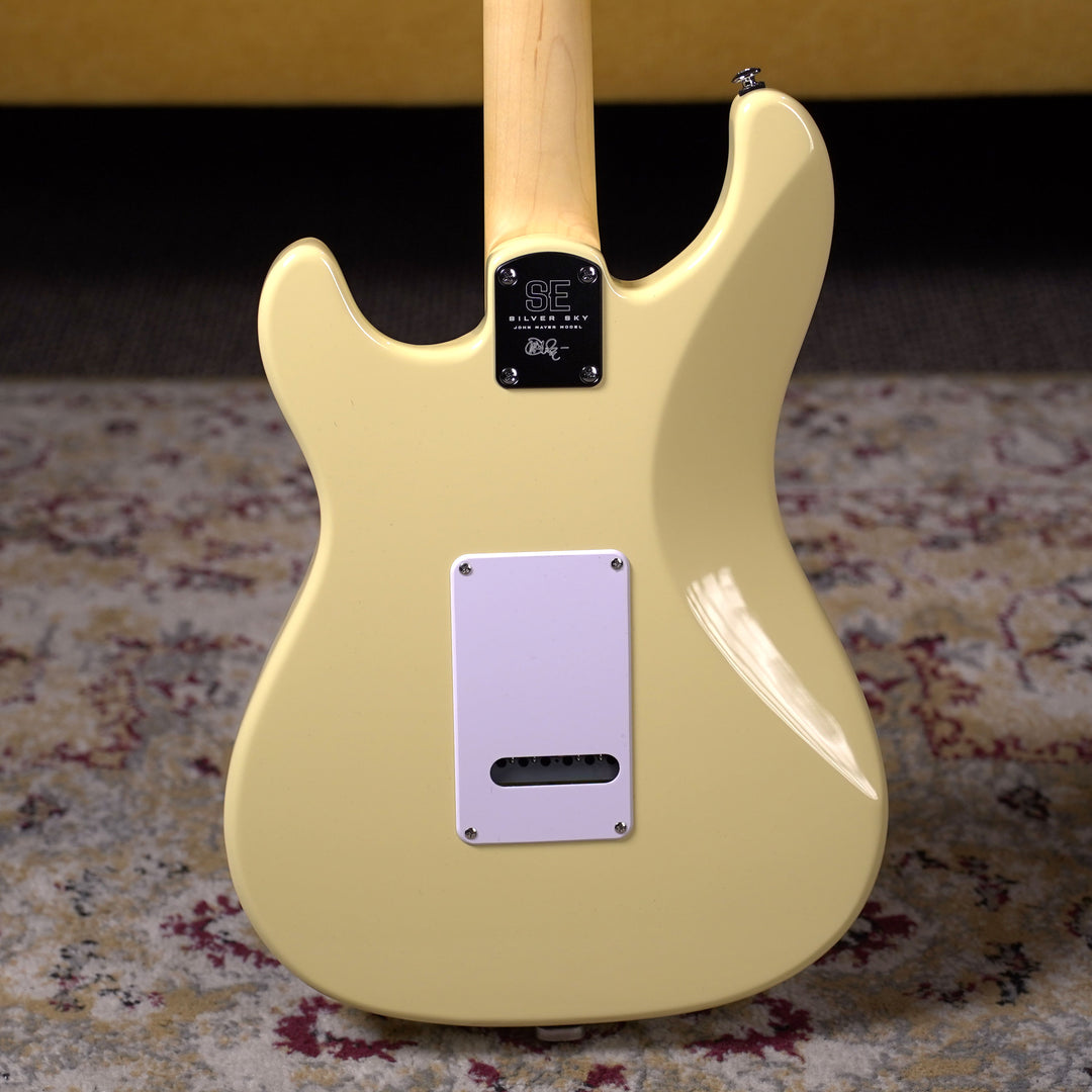PRS SE Silver Sky Maple - Moon White