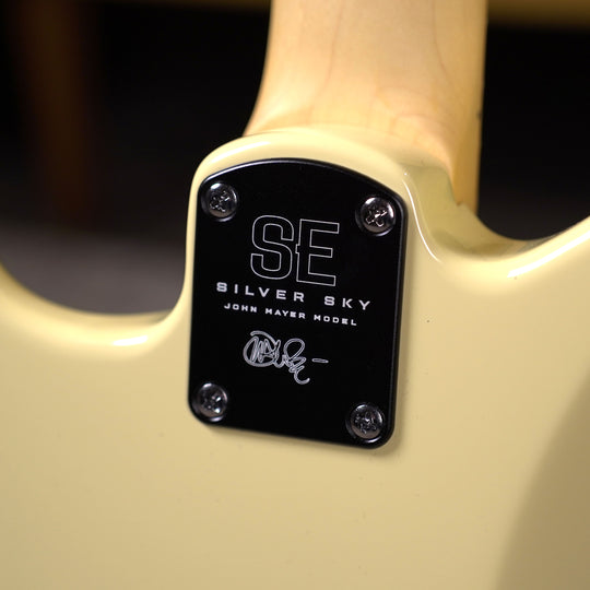 PRS SE Silver Sky Maple - Moon White