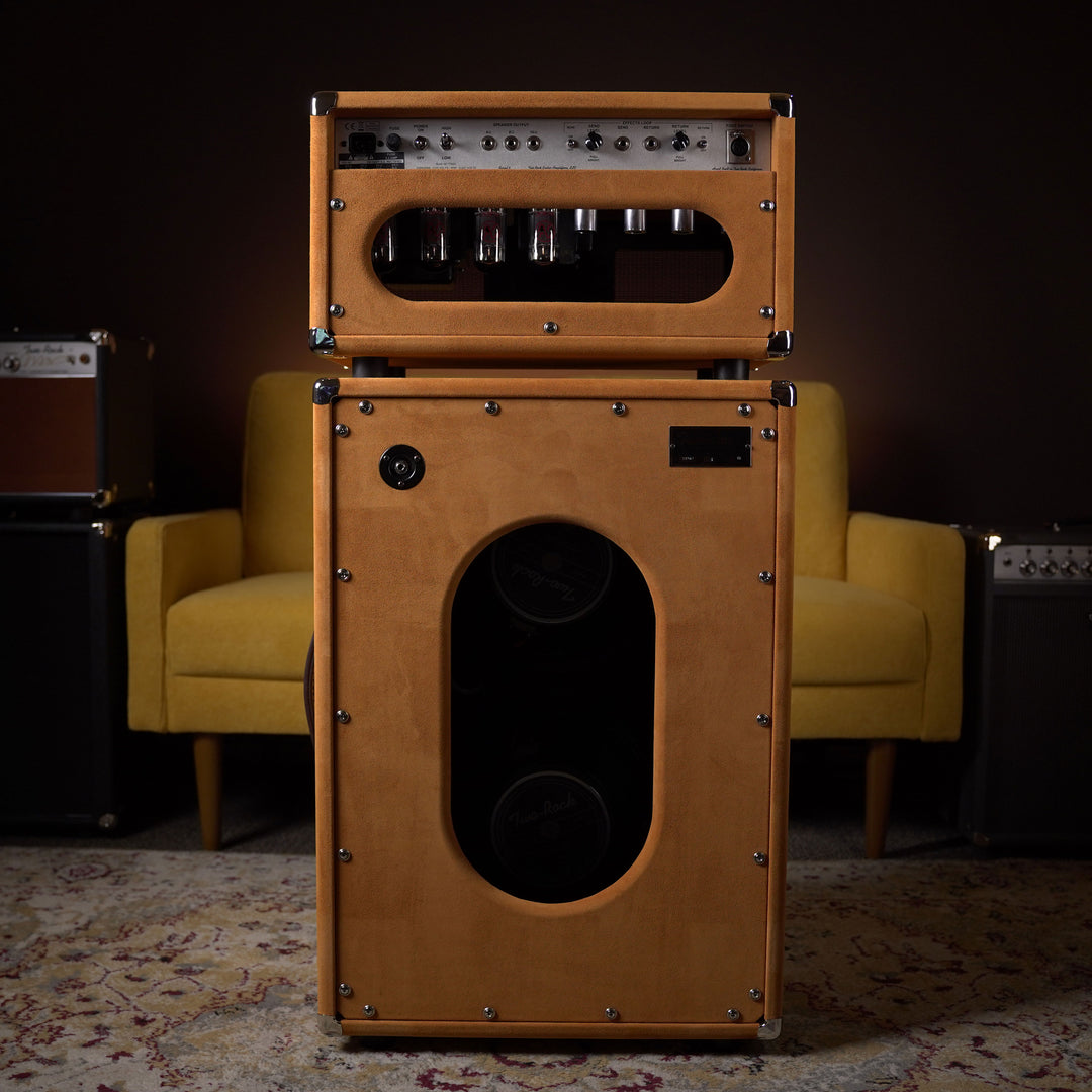 Two-Rock TS1 100w Head w/ 2x12 Cab - Gold Brown Suede