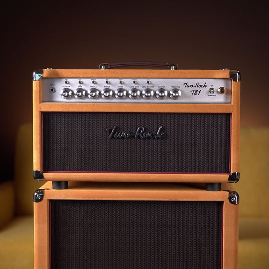 Two-Rock TS1 100w Head w/ 2x12 Cab - Gold Brown Suede