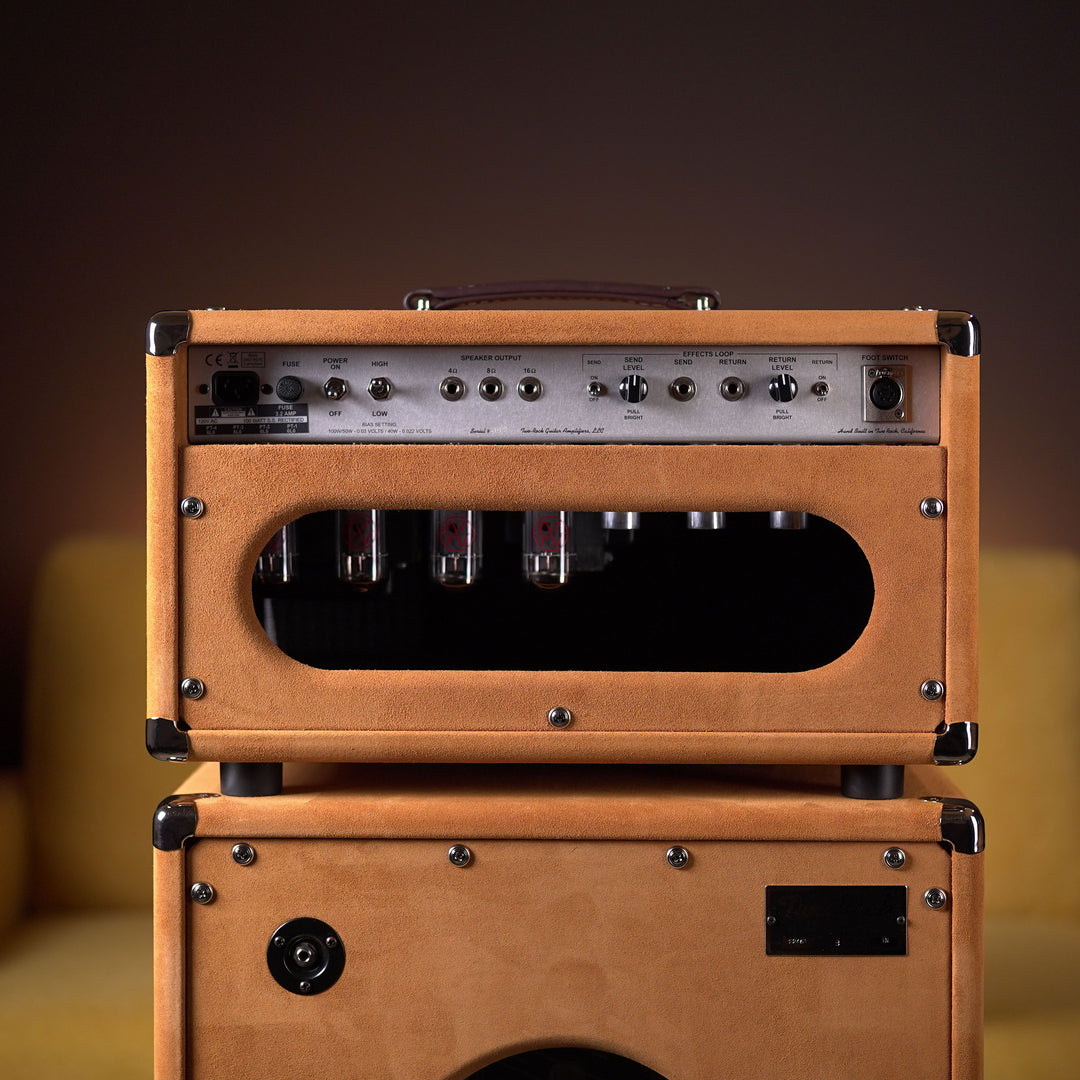 Two-Rock TS1 100w Head w/ 2x12 Cab - Gold Brown Suede