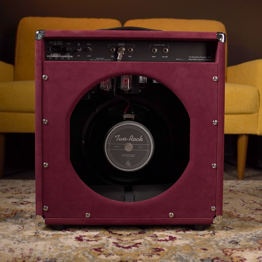 Two-Rock Traditional Clean 100w Combo 1x12 - Burgundy Suede
