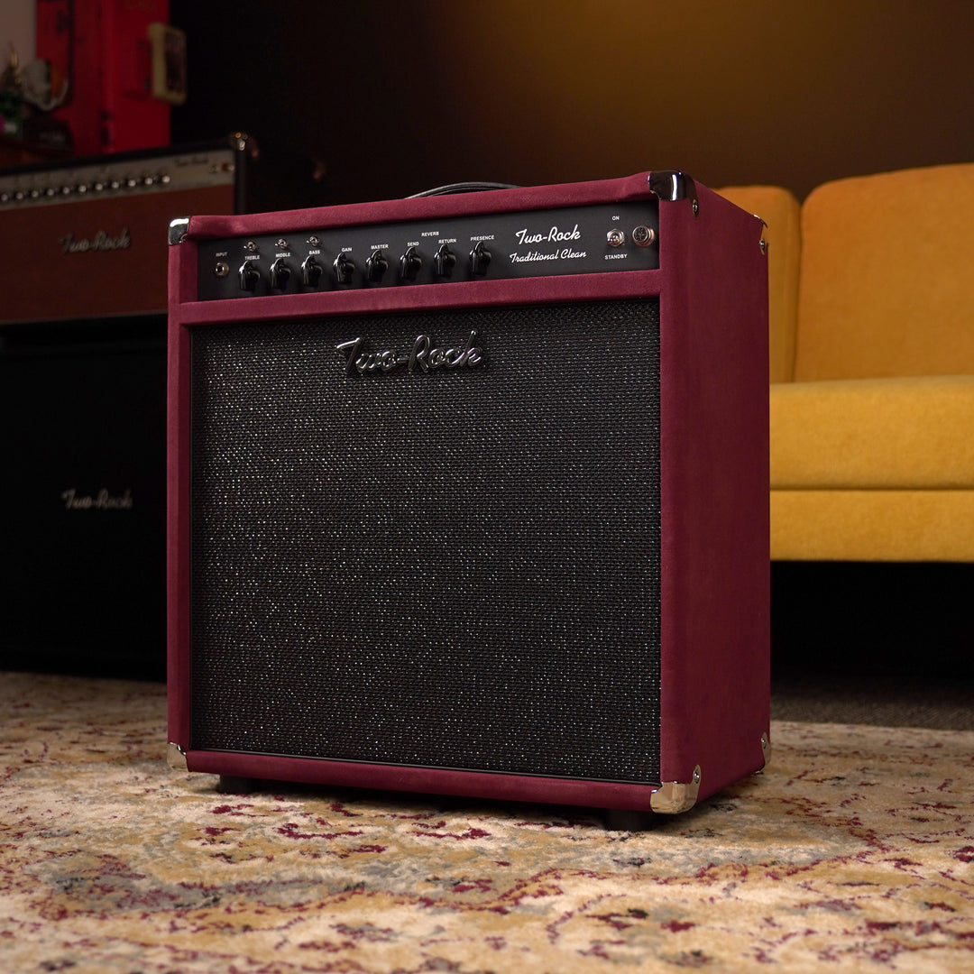 Two-Rock Traditional Clean 100w Combo 1x12 - Burgundy Suede