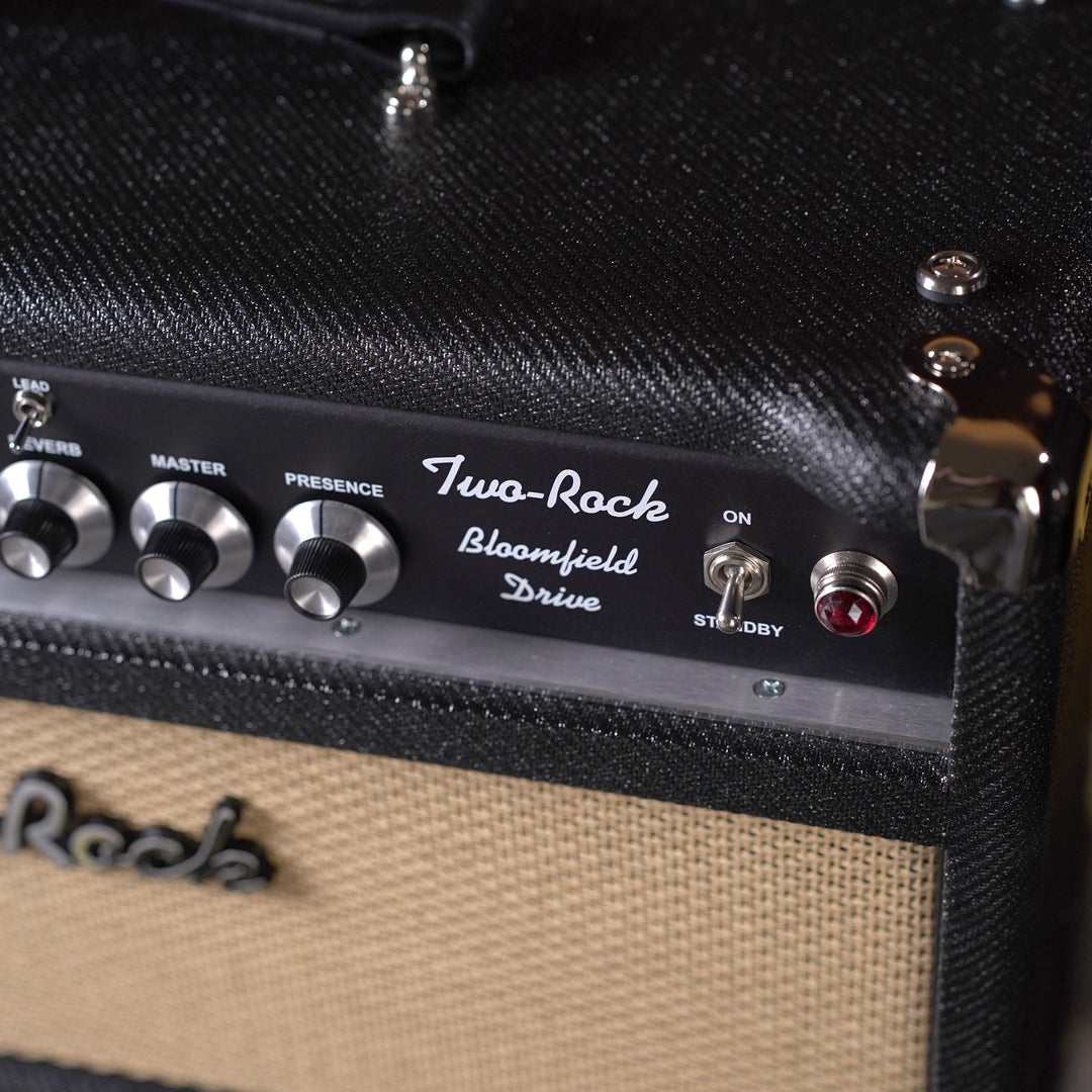 Two-Rock Bloomfield 100w Head and 2x12 Cab - Black Lacquered Tweed