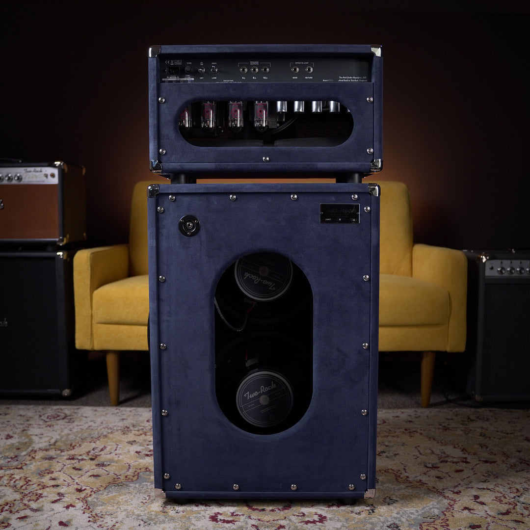 Two-Rock Traditional Clean 100w Head w/ 2x12 Cab - Navy Suede