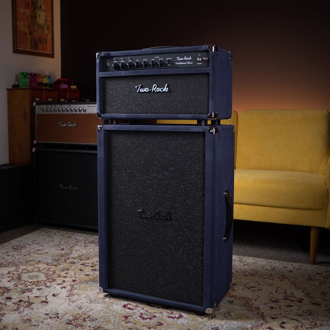Two-Rock Traditional Clean 100w Head w/ 2x12 Cab - Navy Suede