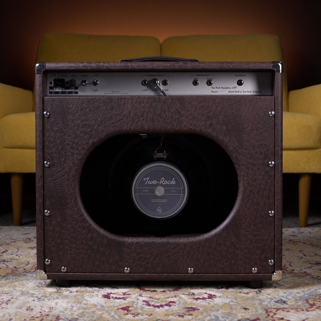 Two-Rock Sterling Silver Signature 100w Combo 1x12 - Brown Ostrich