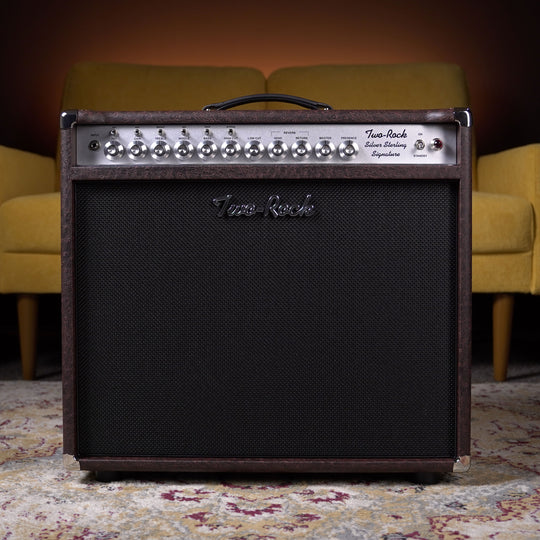 Two-Rock Sterling Silver Signature 100w Combo 1x12 - Brown Ostrich