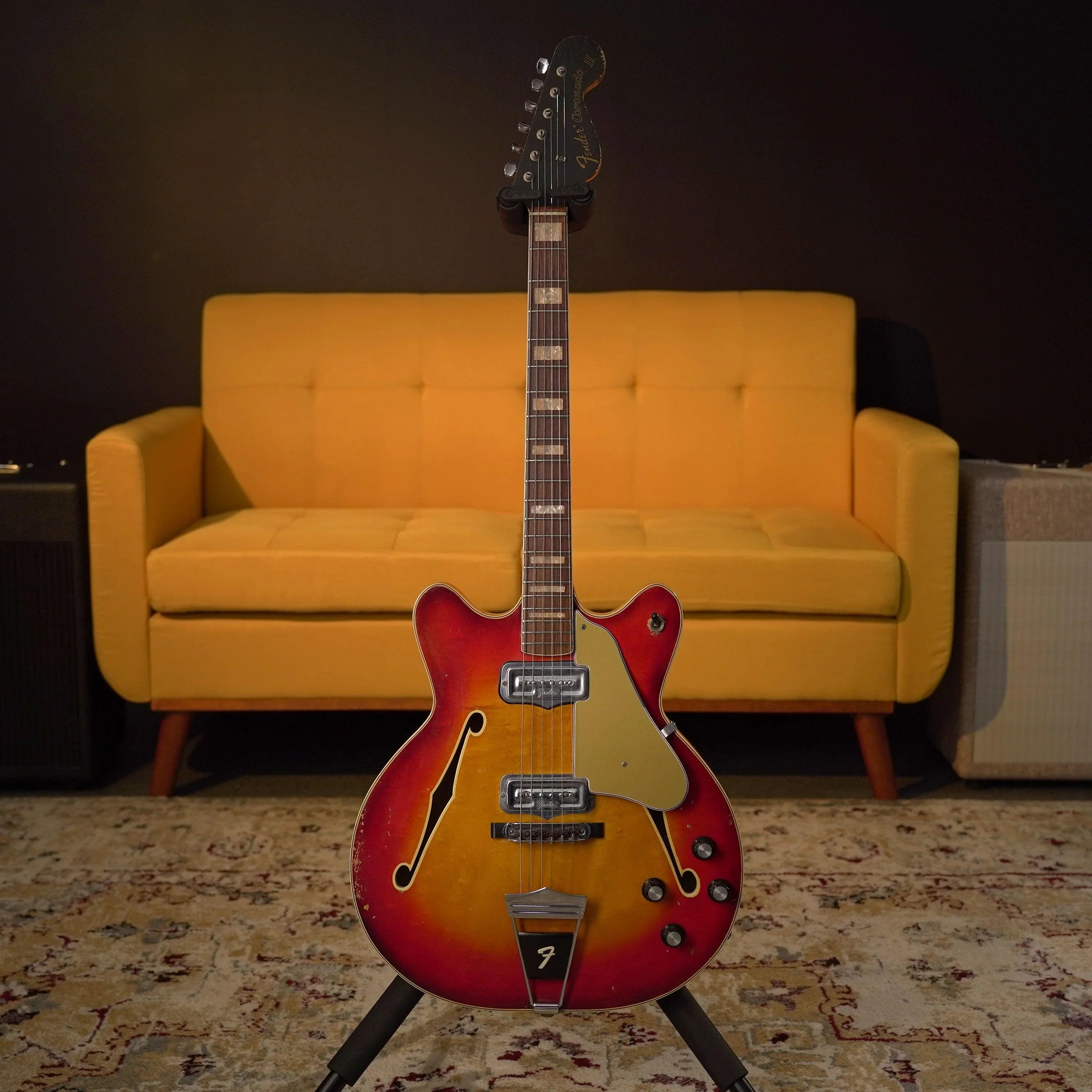 1967 Fender Coronado II - Cherry Sunburst – High Voltage Guitars