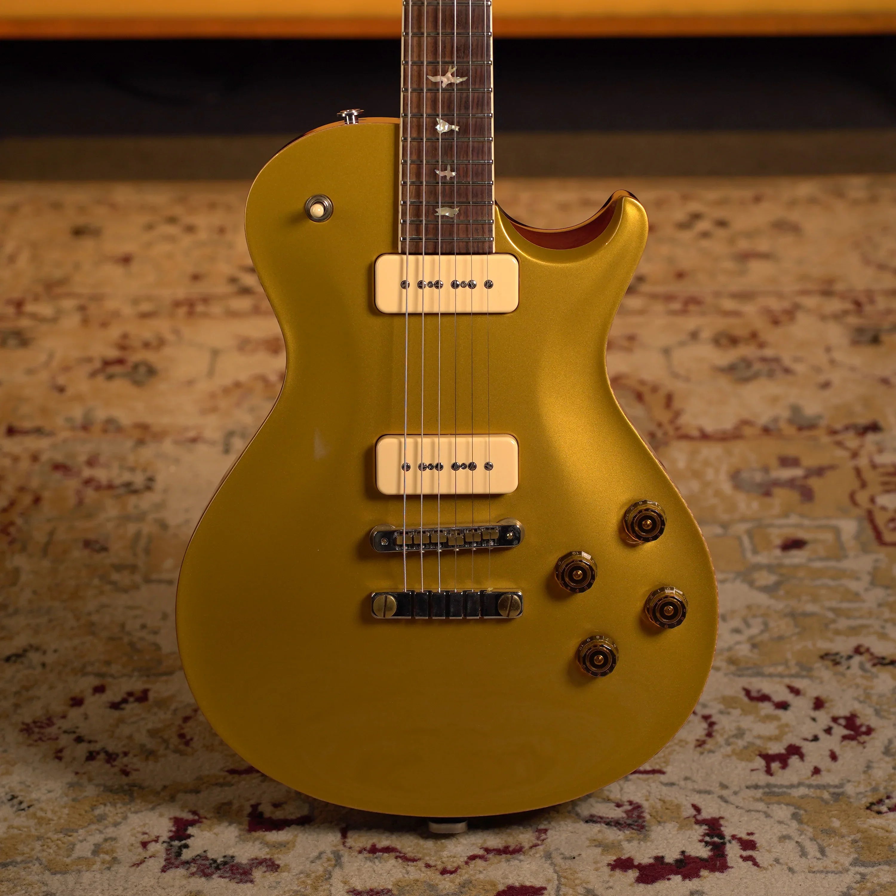 2017 PRS 594 Singlecut Soapbar Goldtop – High Voltage Guitars