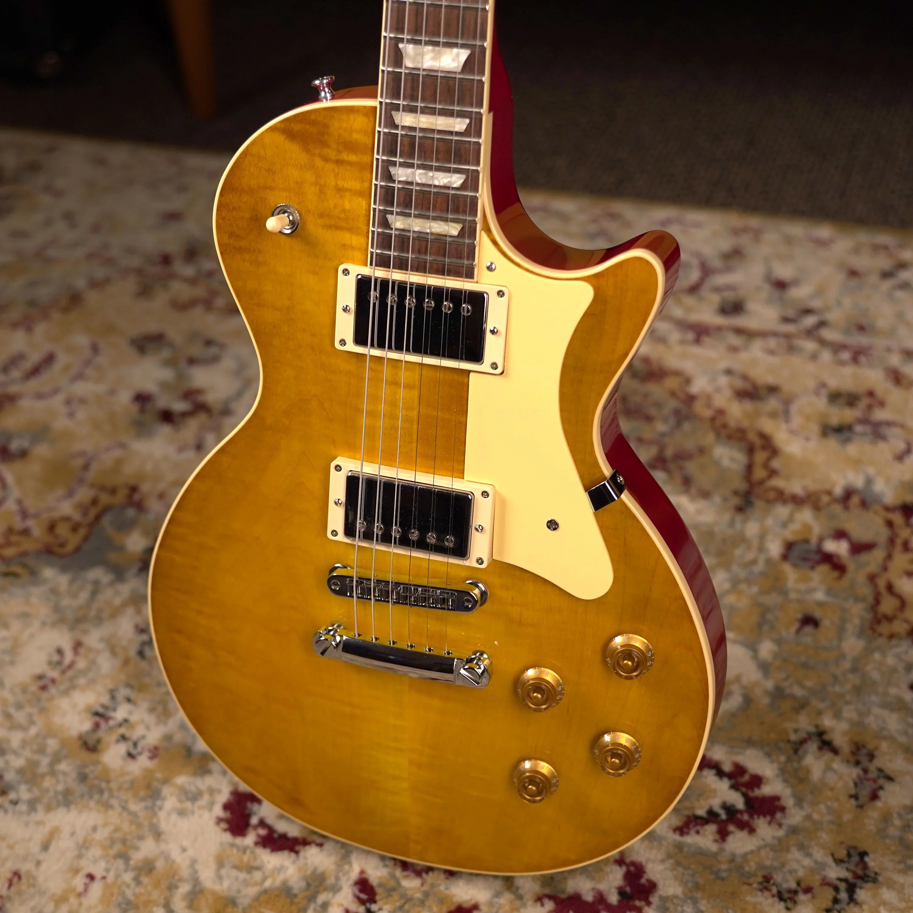 2024 Heritage H-150 Dirty Lemon Burst – High Voltage Guitars